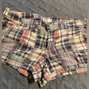 Plaid shorts